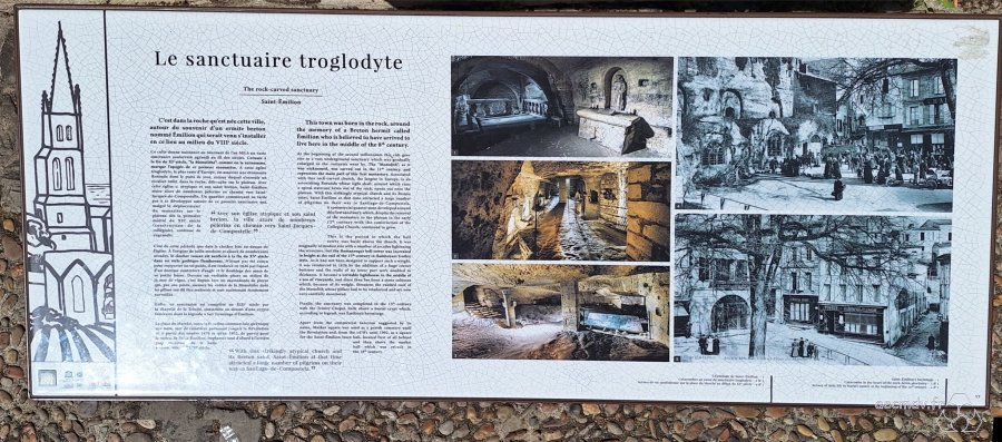 St-Emilion Sanctuaire trogldyte
